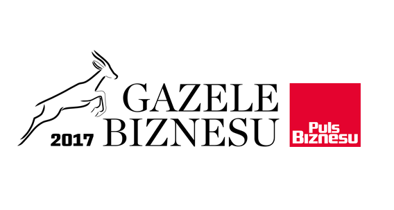 Gazele Biznesu 2017 award logo